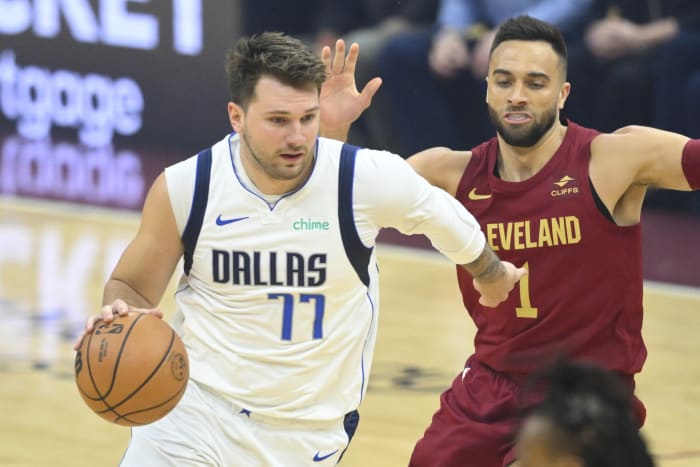 Luka Doncic, Dallas Mavericks, Cleveland Cavaliers